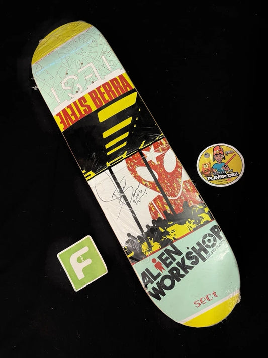 Steve Berra Signed SECT Alien Workshop Autographed Skateboard Deck