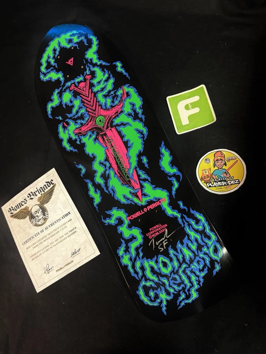 Tommy Guerrero Signed Bones Brigade Series 14 Autographed Skateboard Deck