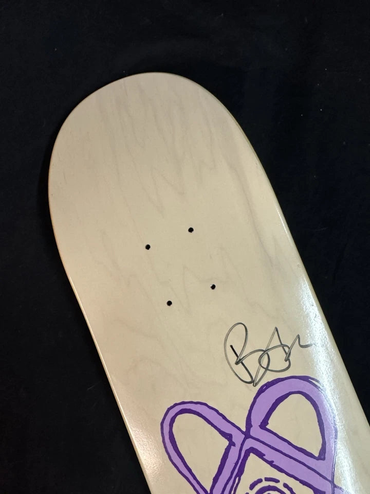 Bam Margera Signed Tyson Heartagram HIM Autographed Skateboard Deck Element