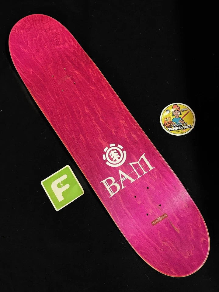 Bam Margera Signed Tyson Heartagram HIM Autographed Skateboard Deck Element