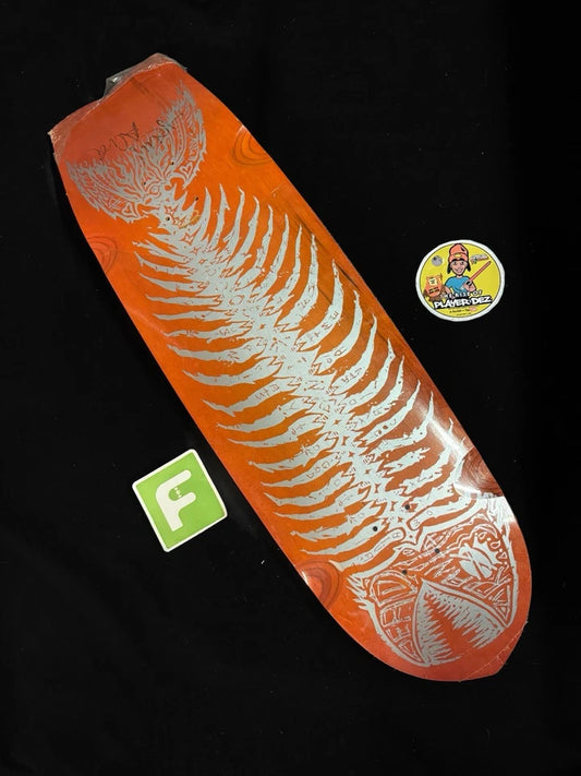 Signed Tony Alva Skates Pool King Autographed Skateboard Deck Piranha