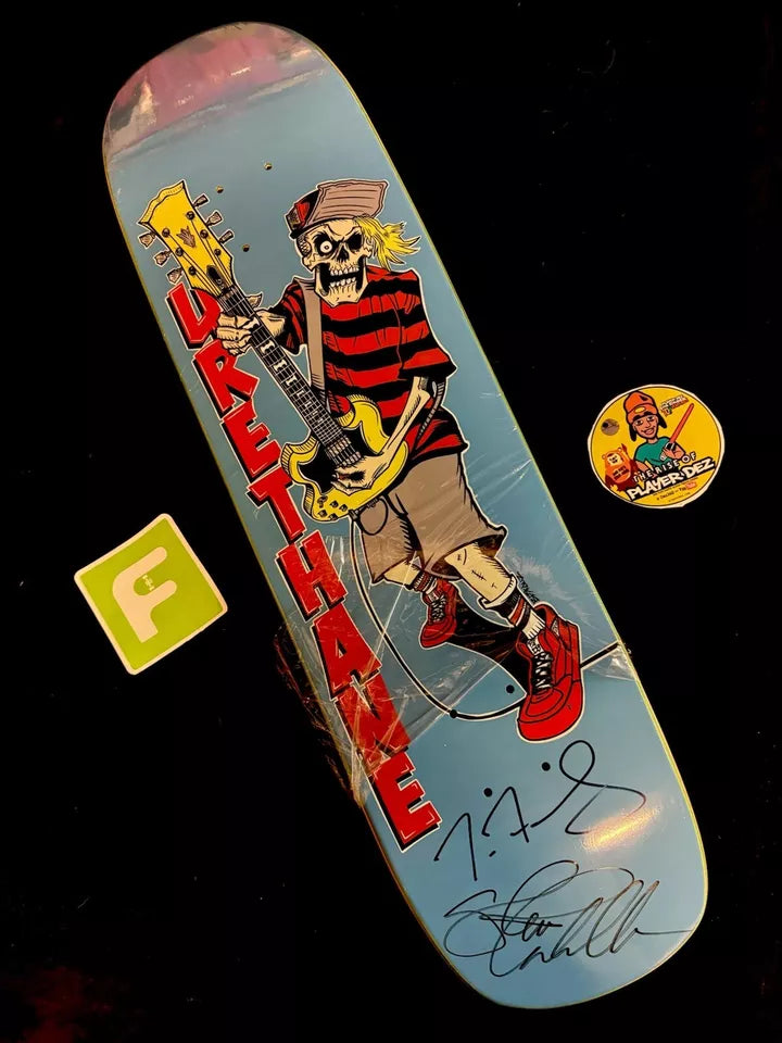 Signed Steve Caballero Autographed Skateboard Deck Urethane Limited Edition