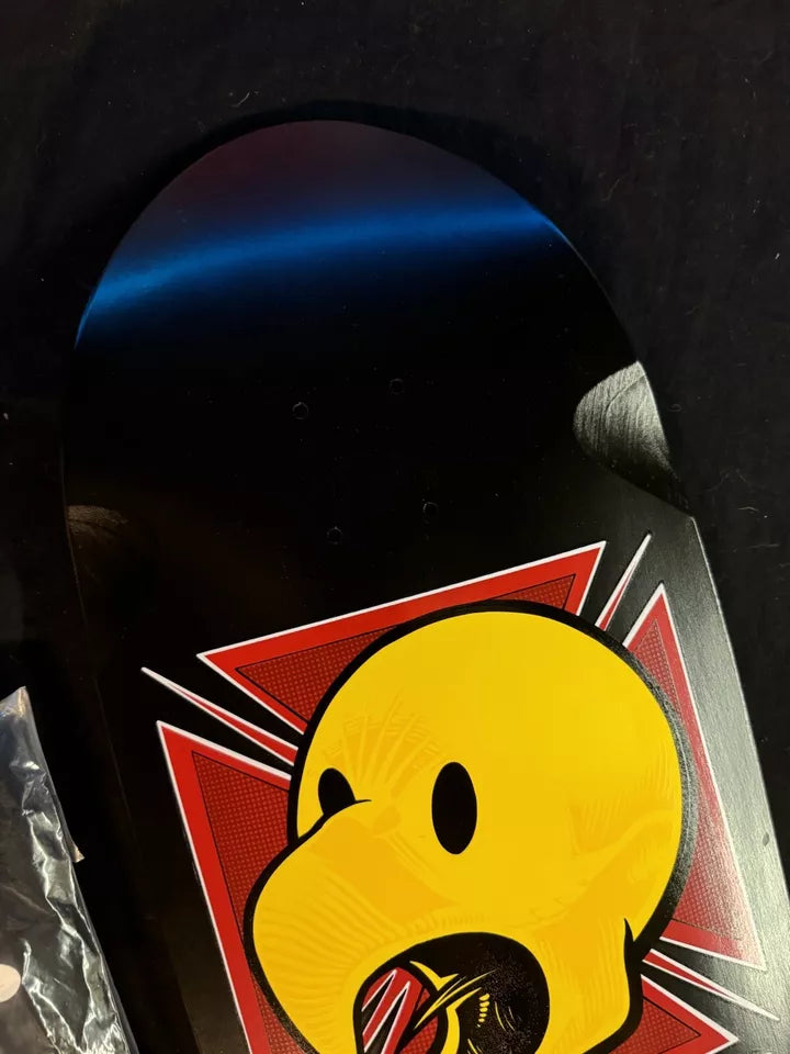 Double Signed Tony Hawk Lance Mountain Autographed Skateboard Deck Dough Bird