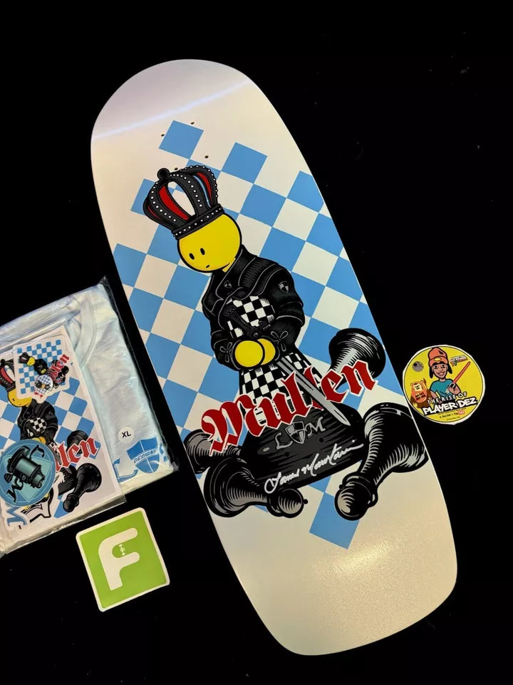 Signed Rodney Mullen Autographed Skateboard Deck Lance Mountain Time Capsule