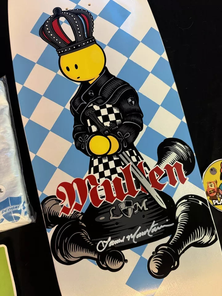 Signed Rodney Mullen Autographed Skateboard Deck Lance Mountain Time Capsule