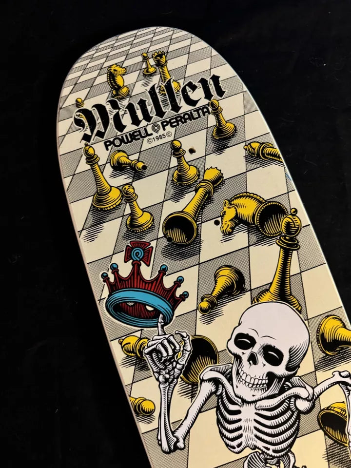 Signed Rodney Mullen VC Johnson Autographed Skateboard Deck Series 5 Bones Brigade Powell
