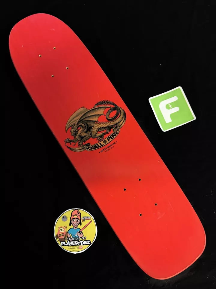 Signed Rodney Mullen Autographed Skateboard Deck VC Johnson Red Bones Brigade Powell 2013