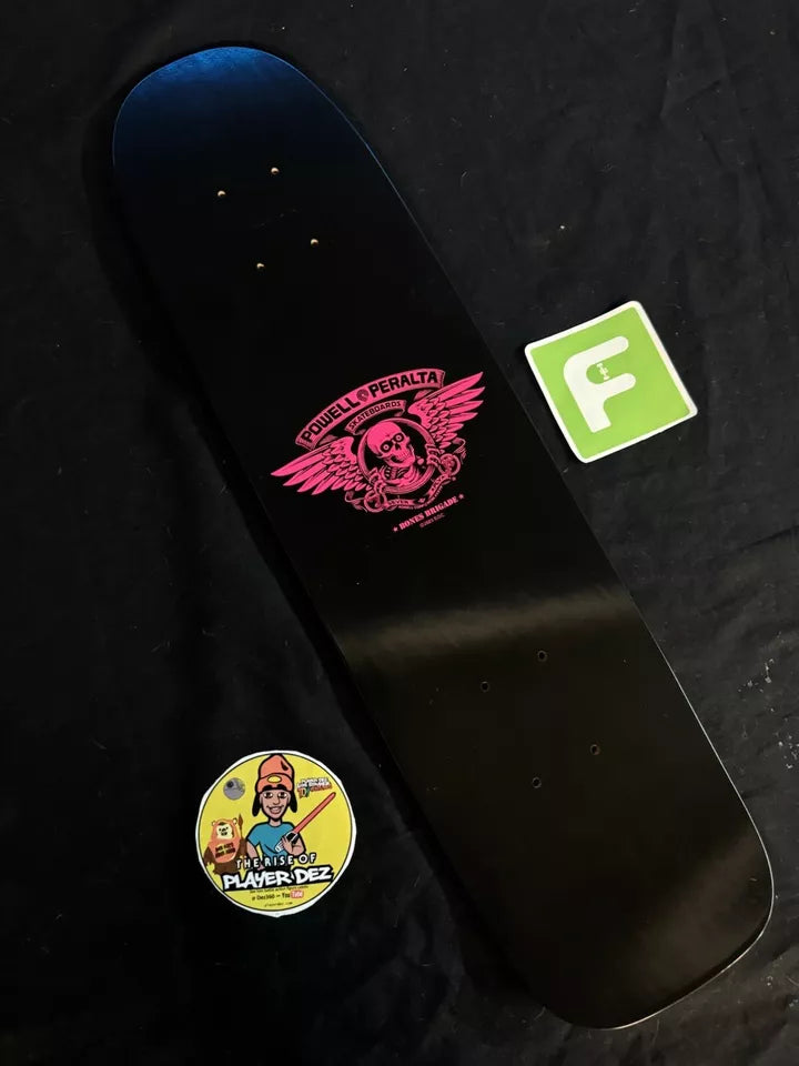 Signed Rodney Mullen Autographed Skateboard Deck VC Johnson Blacklight Series 14 Powell