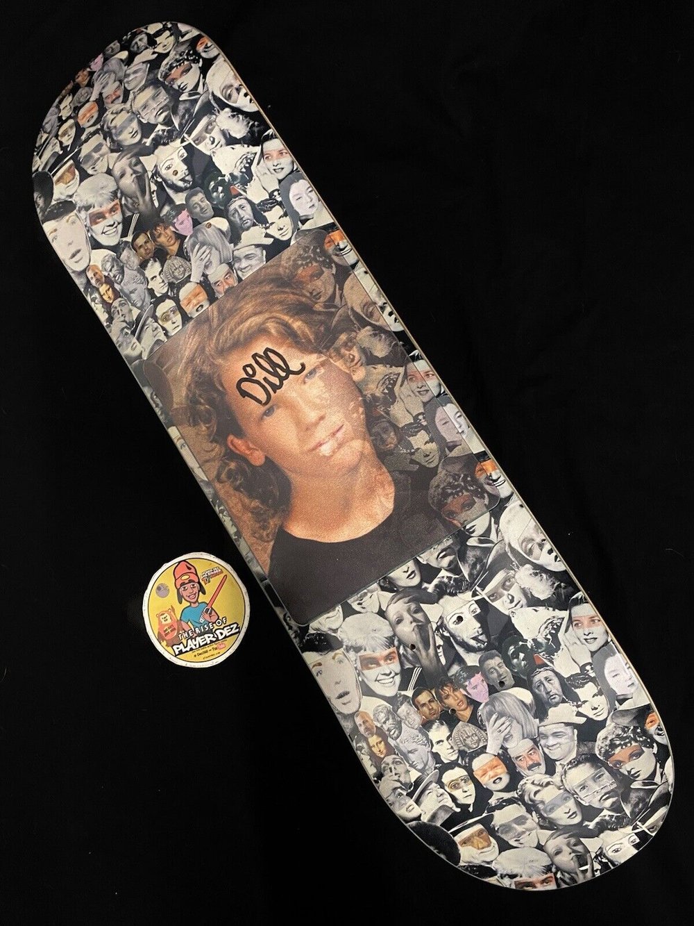 Signed Jason Dill F****** Awesome Holographic FA Autographed Skateboard Deck