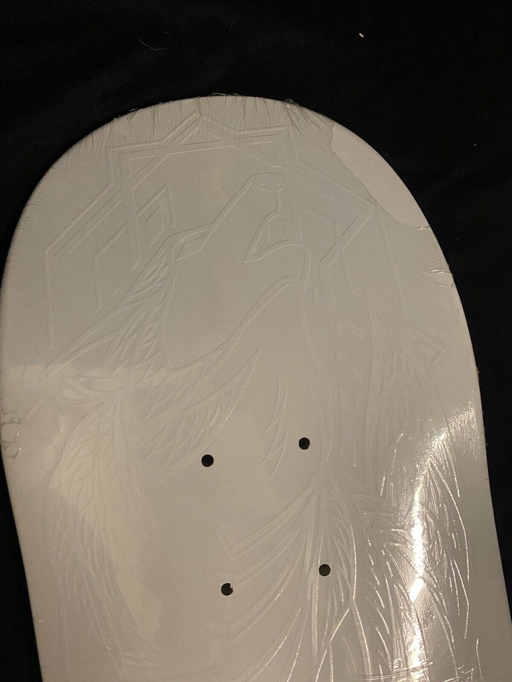Signed Nick Tucker Push Primitive Autographed Skateboard Deck White Wolf Spirit Animal
