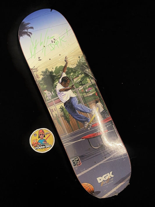 Signed Stevie Williams DGK Autographed Skateboard Deck Iconic