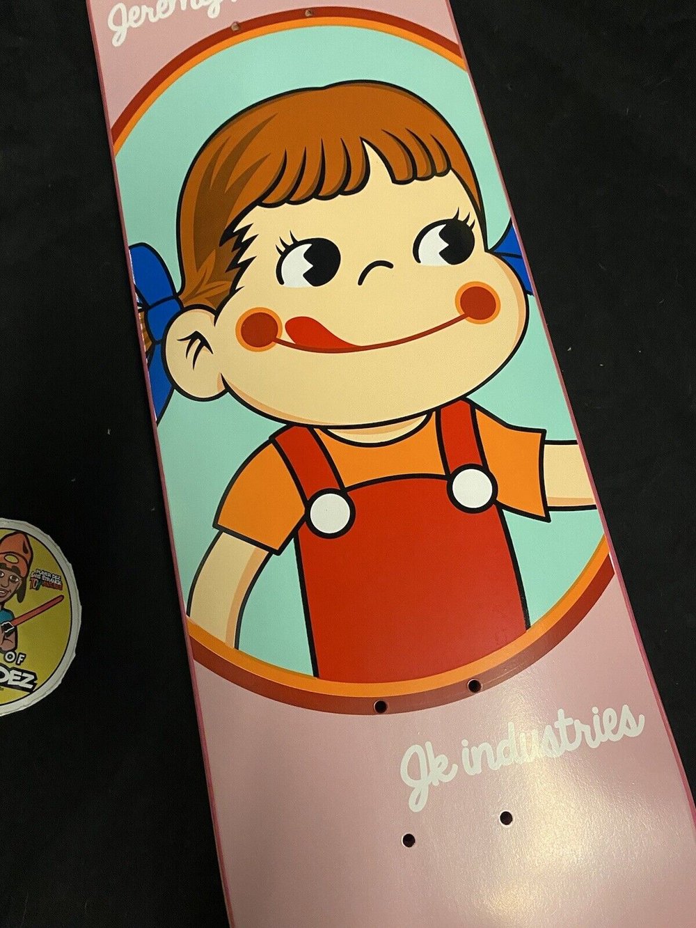 Signed Jeremy Klein Hookups Skateboard Deck Milk Child Pops Autographed