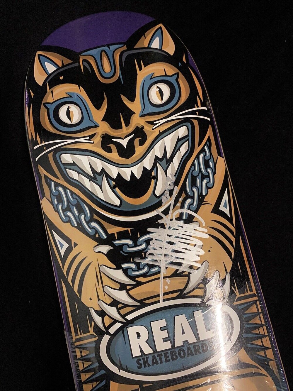 Signed Ishod Wair Real Autographed Skateboard Deck Spirit Guide