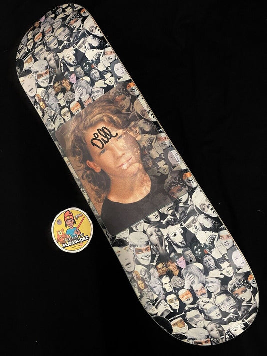 Signed Jason Dill F****** Awesome Holographic FA Autographed Skateboard Deck