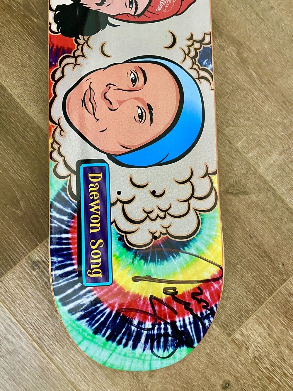 Signed Daewon Song Torey Pudwill Thank You Autographed Skateboard Deck Buddies