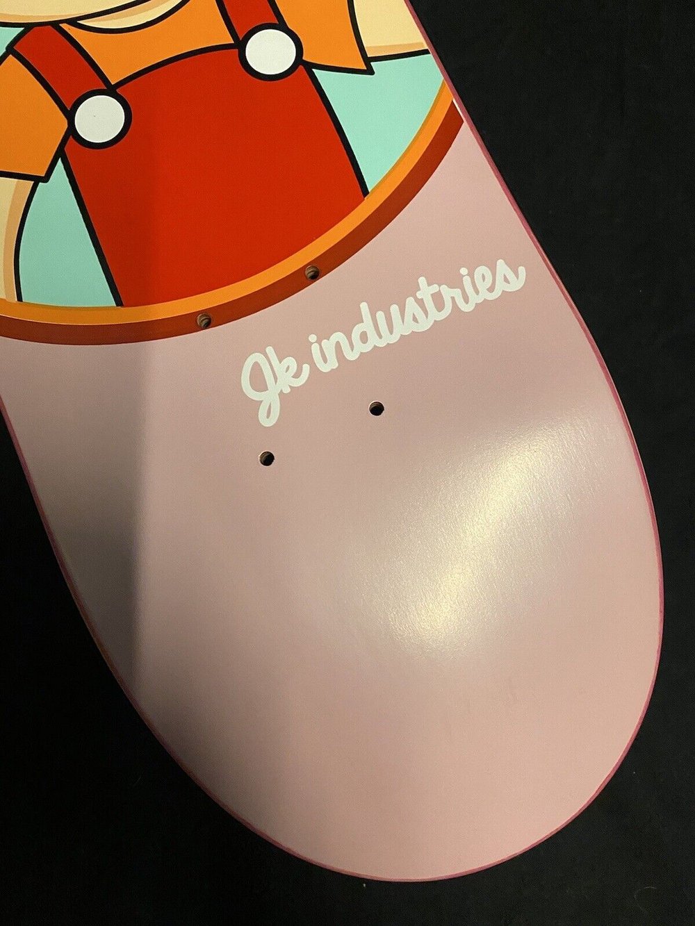 Signed Jeremy Klein Hookups Skateboard Deck Milk Child Pops Autographed