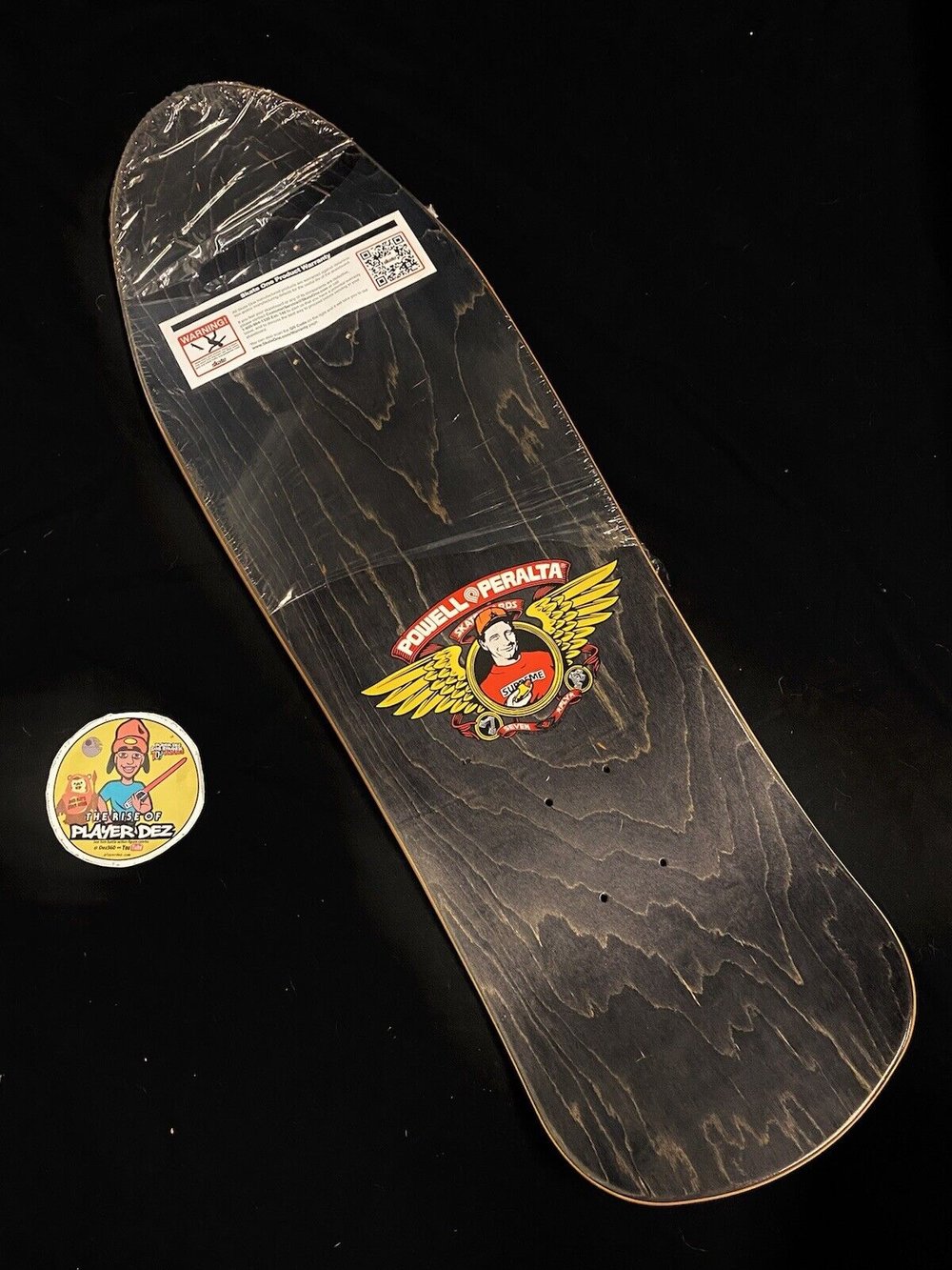 Signed Bucky Lasek Powell Peralta Stadium Autographed Skateboard Deck Bones Brigade