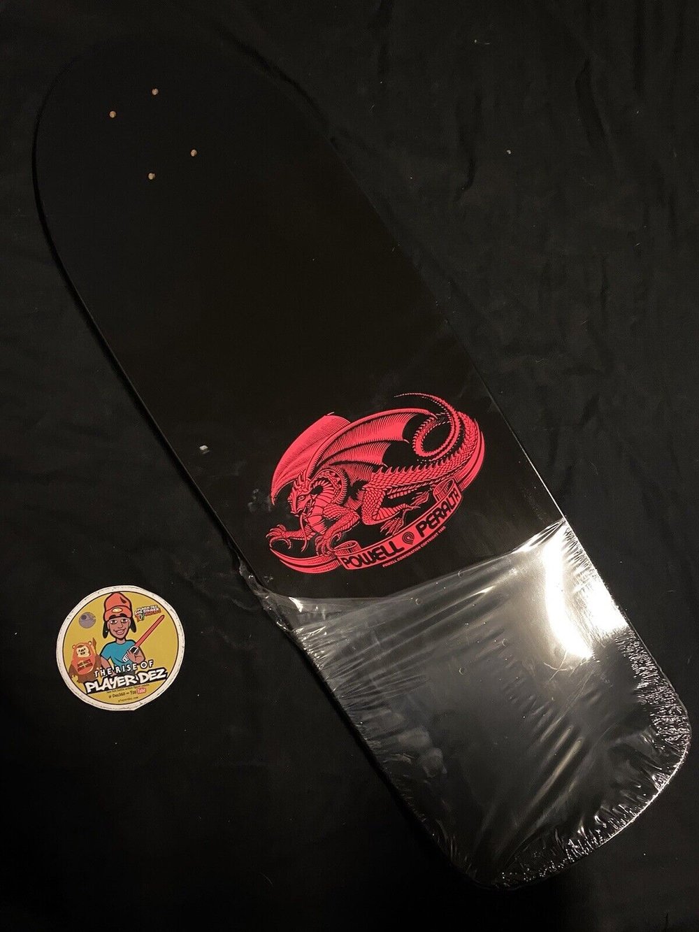 Signed Mike Mcgill Autographed Skateboard Deck Powell Peralta Black White