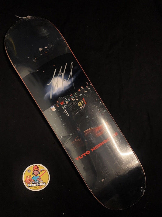 Signed Yuto Horigome April Autographed Skateboard Deck City Life