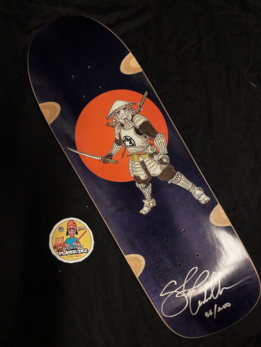 Signed Steve Caballero Artist Series Stormtrooper Autographed Skateboard Deck Powell