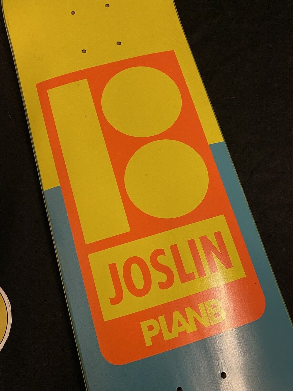 Signed Chris Joslin Plan B Autographed Skateboard Deck Pro Model