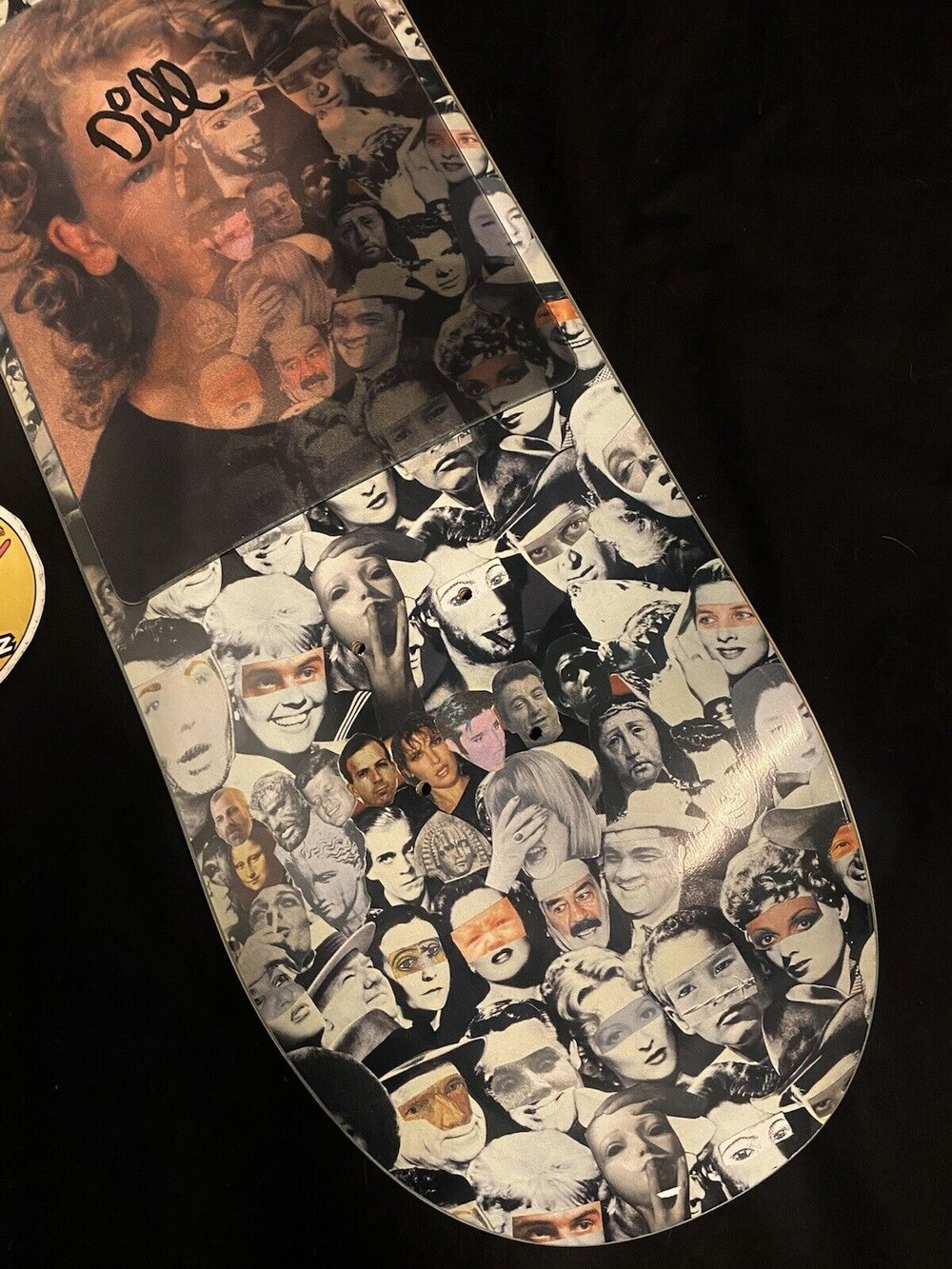 Signed Jason Dill F****** Awesome Holographic FA Autographed Skateboard Deck