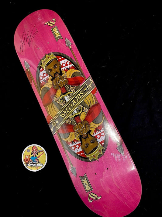 Signed Stevie Lord Williams DGK Autographed Skateboard Deck Dirty Ghetto Disciple Kids