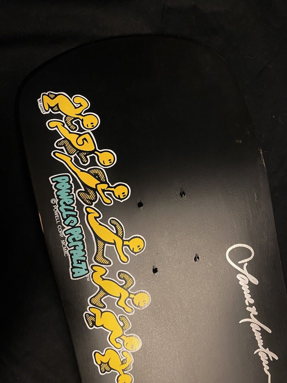 Signed Lance Mountain Autographed Skateboard Deck Doughboy Bones Brigade Powell Peralta