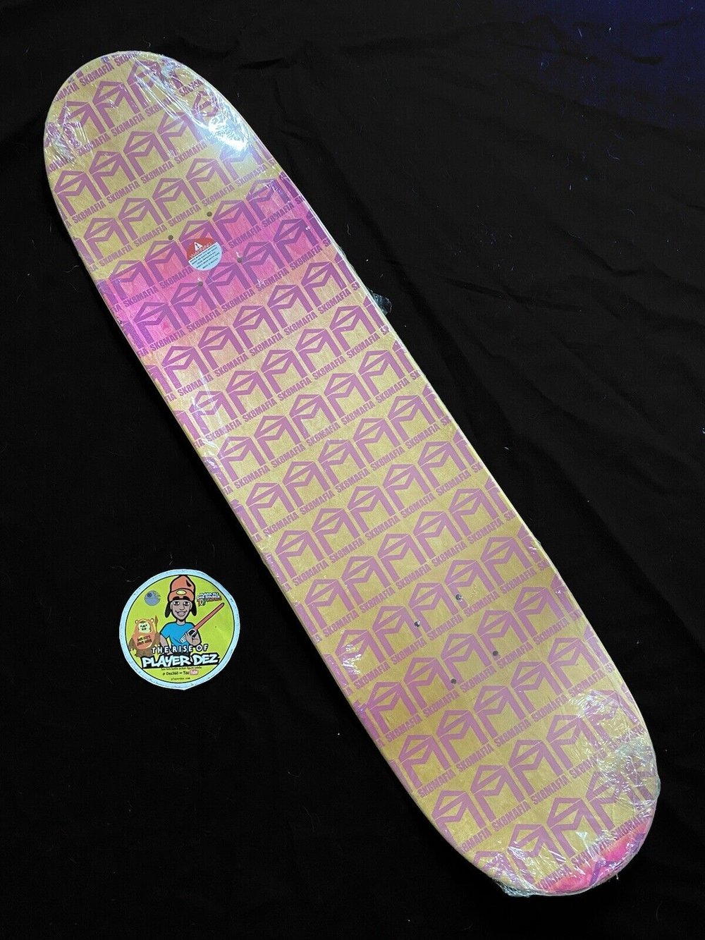 Signed Kellen James SK8MAFIA Grape Ape DooDoo Autographed Skateboard Deck