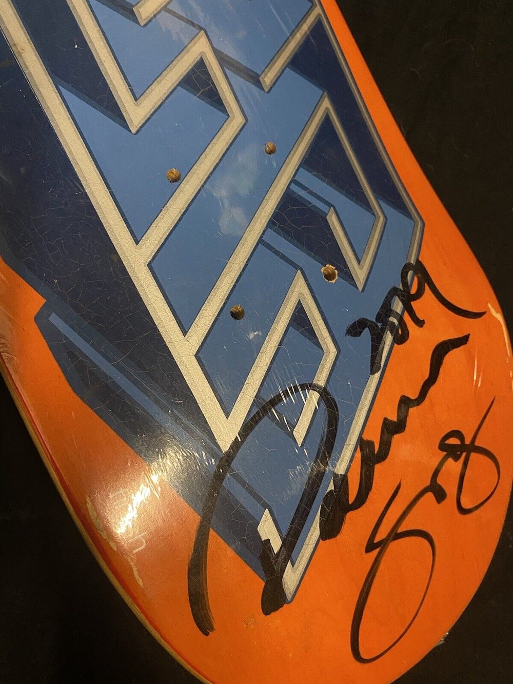 Signed Daewon Song Deca Autographed Skateboard Deck Maze