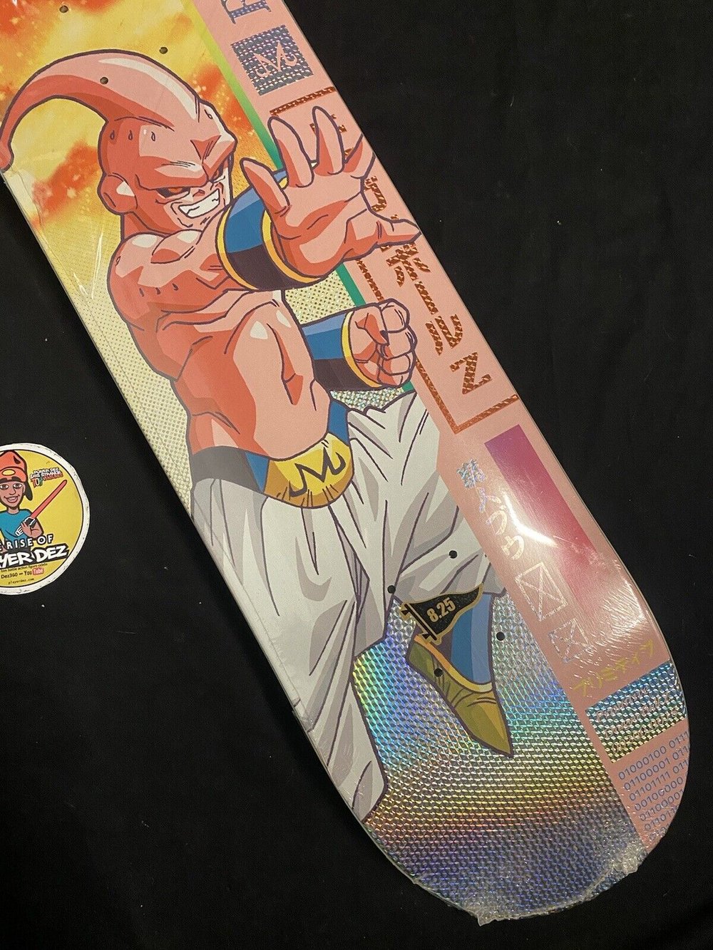 Signed Carlos Ribeiro Primitive Autographed Skateboard Deck Super Kid Buu Dragon Ball Z