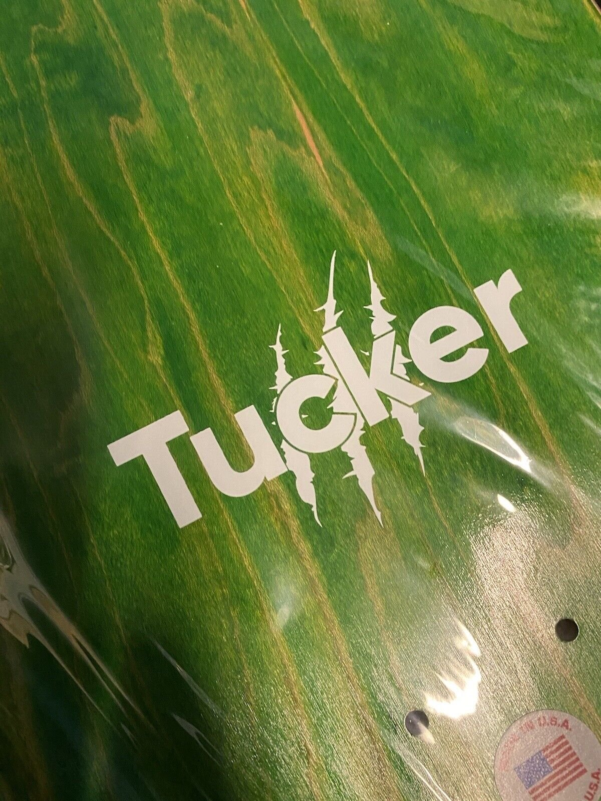 Signed Nick Tucker Unreleased 1 of 1 We Are Wolves Holographic Autographed Skateboard Deck