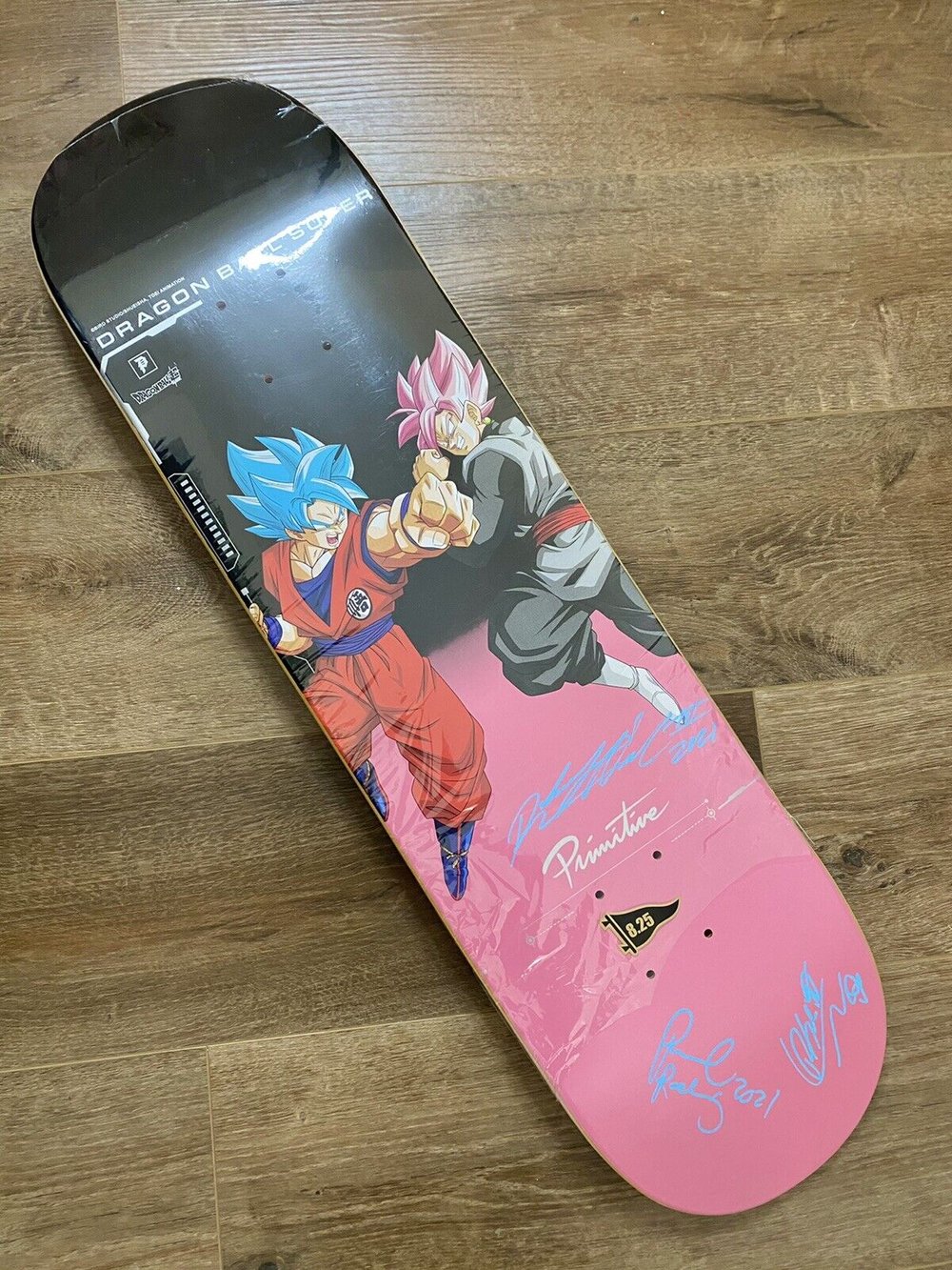 Signed Robert Neal Paul Rodriguez Carlos Ribeiro Primitive Autographed Deck Dragon Ball Super