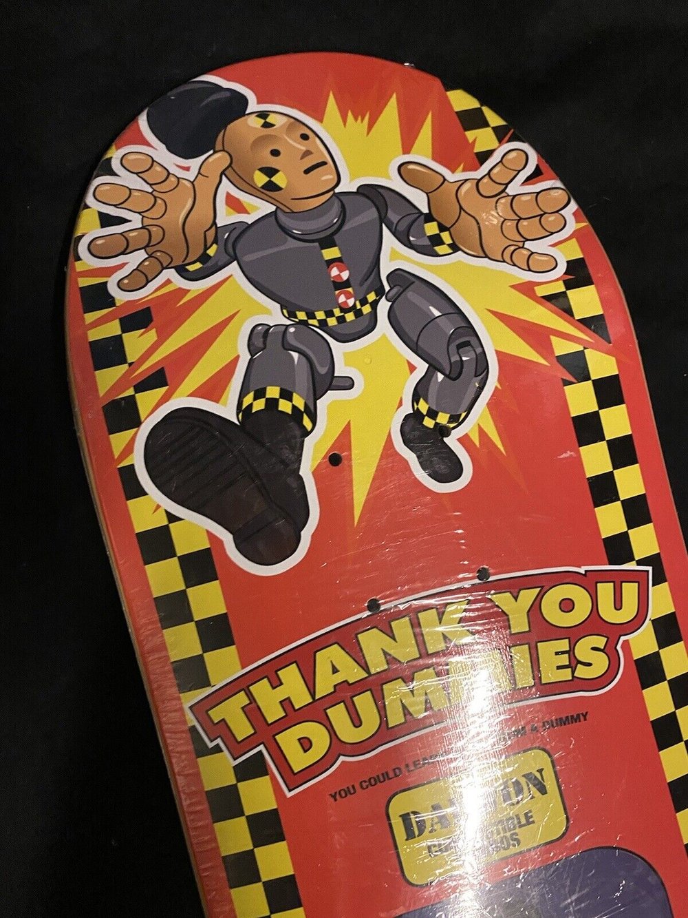 Signed Daewon Song Thank You Autographed Skateboard Deck Dummies