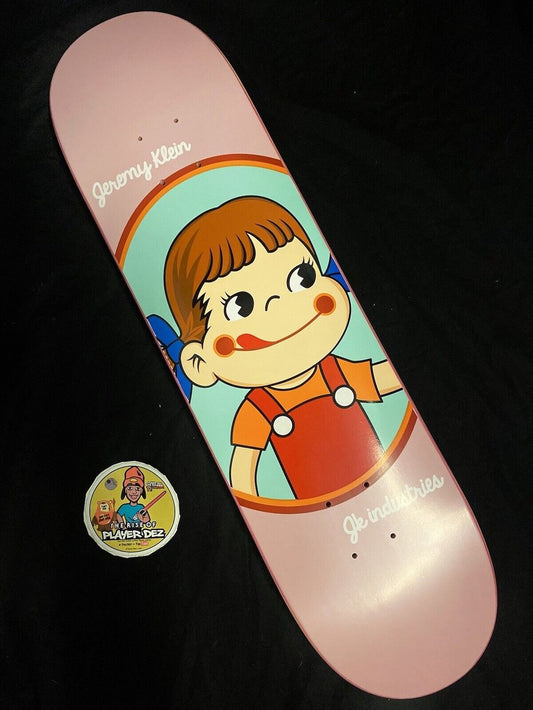 Signed Jeremy Klein Hookups Skateboard Deck Milk Child Pops Autographed